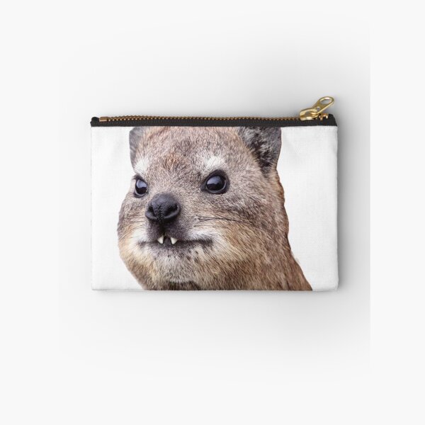 Item preview, rock hyrax face designed and sold by SillyLittleSnek.