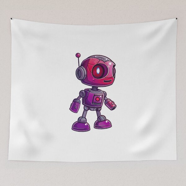 Item preview, cute robot v3 designed and sold by Stickio.