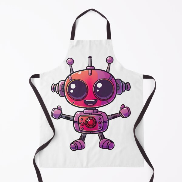 Item preview, cute robot v4 designed and sold by Stickio.