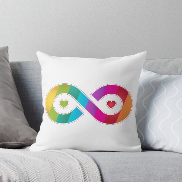 Item preview, Rainbow Infinity Symbol / Autism and Neurodivergency designed and sold by Stitched-Krim.