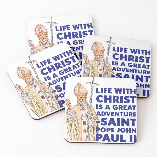 Item preview, Life with Christ is a Great Adventure - Saint John Paul 2 designed and sold by Ksolom01.