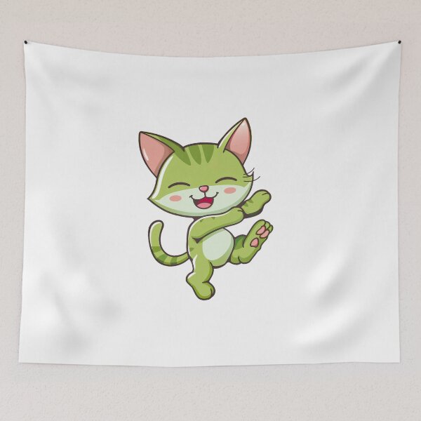 Item preview, Dancing kitten v1 designed and sold by Stickio.