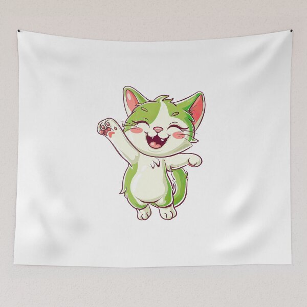 Item preview, Dancing kitten v2 designed and sold by Stickio.