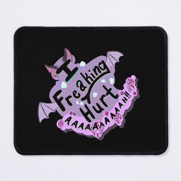Item preview, I Freaking Hurt, ZCP Vtuber Logo designed and sold by ZombieCheshire.