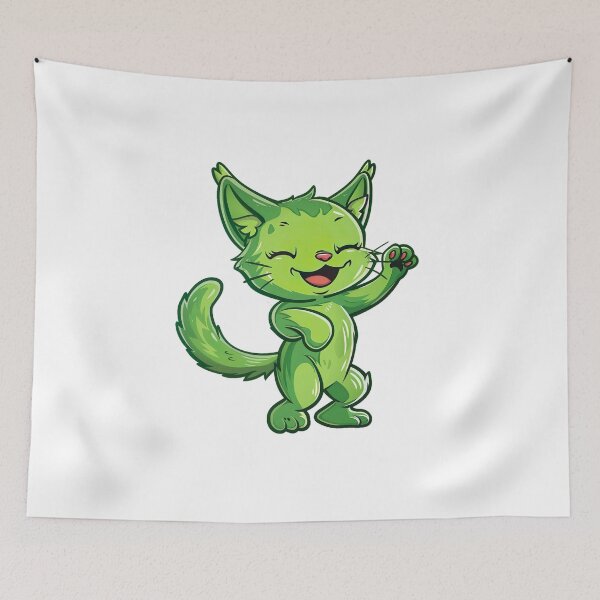 Item preview, Dancing kitten v3 designed and sold by Stickio.