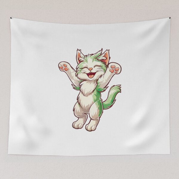 Item preview, Dancing kitten v4 designed and sold by Stickio.