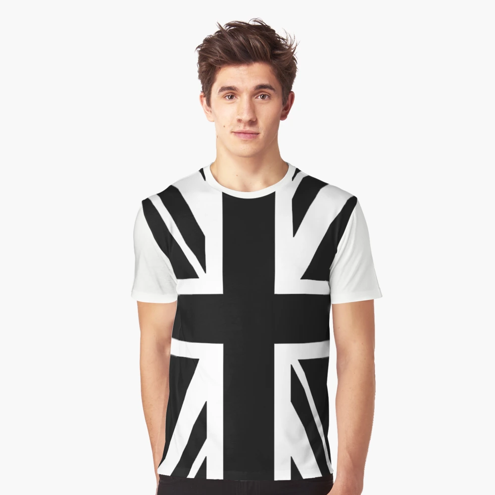 トップス Union Jack Whole Pattern Shirt Union Jack Patterned Skull Comfort Colors Shirt, Union Jack