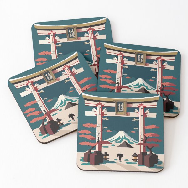Artikelvorschau, Japanisches Torii-Tor entworfen und verkauft von ThreeZDesign.