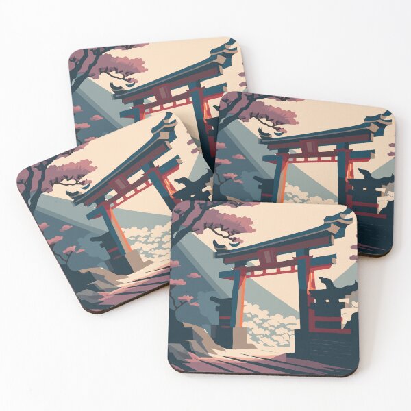 Artikelvorschau, Japanisches Torii-Tor entworfen und verkauft von ThreeZDesign.