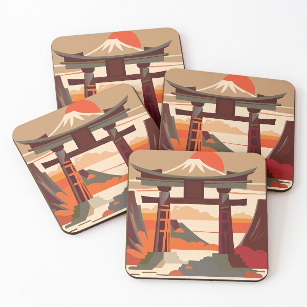 Artikelvorschau, Japanisches Torii-Tor entworfen und verkauft von ThreeZDesign.
