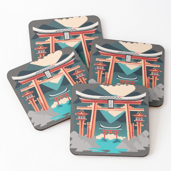 Artikelvorschau, Japanisches Torii-Tor entworfen und verkauft von ThreeZDesign.
