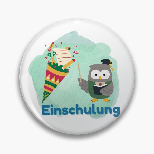 Item preview, First day at school, with the little owl, school cone designed and sold by Perjance.