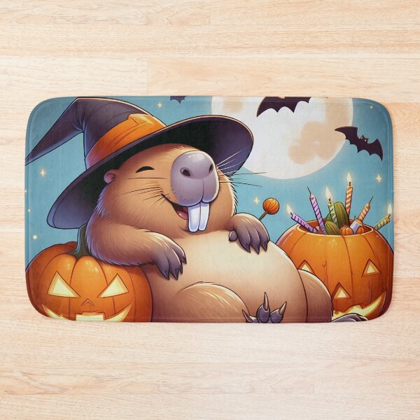 Item preview, Capybara happy Halloween designed and sold by cloud lee.