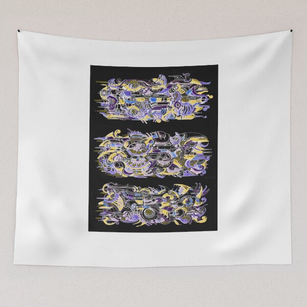 Item preview, Cyber graffiti painting art designed and sold by Paintbase.