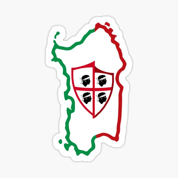 Carte De Vecteur De La Sardaigne Illustration De Vecteur - Illustration