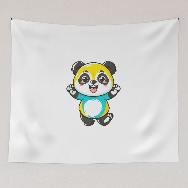 Item preview, Joyful panda v2 designed and sold by Stickio.