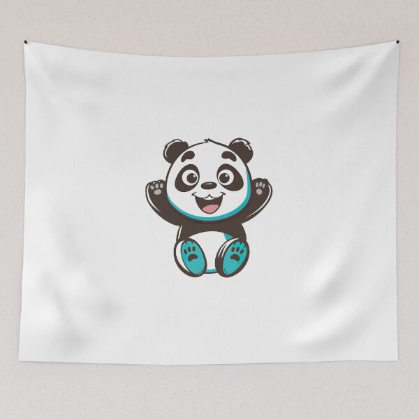 Item preview, Joyful panda v3 designed and sold by Stickio.