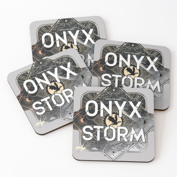 Item preview, Onyx storm book cover dragons designed and sold by Starbubblepress.