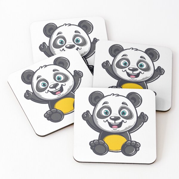 Item preview, Joyful panda v4 designed and sold by Stickio.