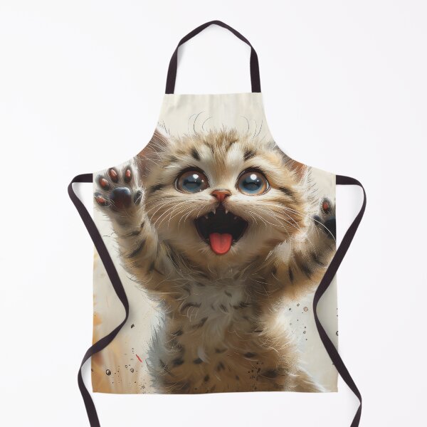 Artikelvorschau, Cat with Playful Paws entworfen und verkauft von wolfgangrainer.