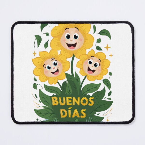 Item preview, Buenos Días - Cheerful Sunflowers designed and sold by Quirky Shirts.