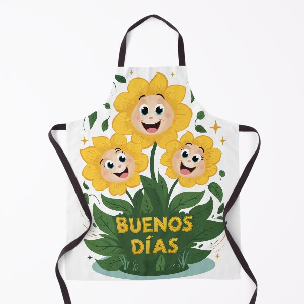 Item preview, Buenos Días - Girasoles Alegres designed and sold by Quirky Shirts.