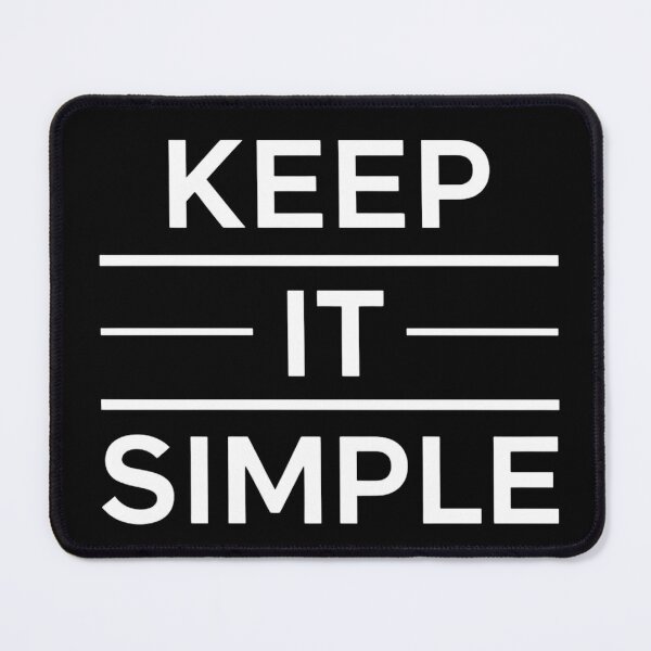 Item preview, keep it simple designed and sold by Haji  Kamora.