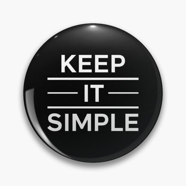 Item preview, keep it simple designed and sold by Haji  Kamora.