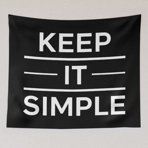 Item preview, keep it simple designed and sold by Haji  Kamora.