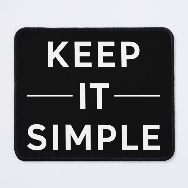 Item preview, keep it simple designed and sold by Haji  Kamora.