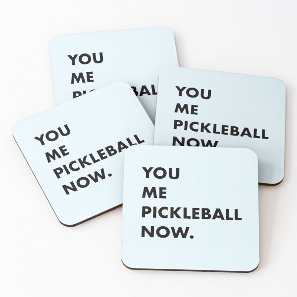 Item preview, You Me Pickleball Now. designed and sold by scarletsunrise.