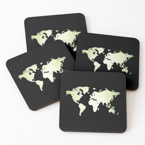 Item preview, World Map Scenic Sunshine Floral Background designed and sold by psrearick.