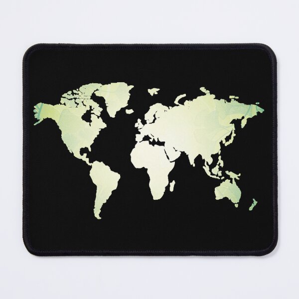 Item preview, World Map Scenic Sunshine Floral Background designed and sold by psrearick.