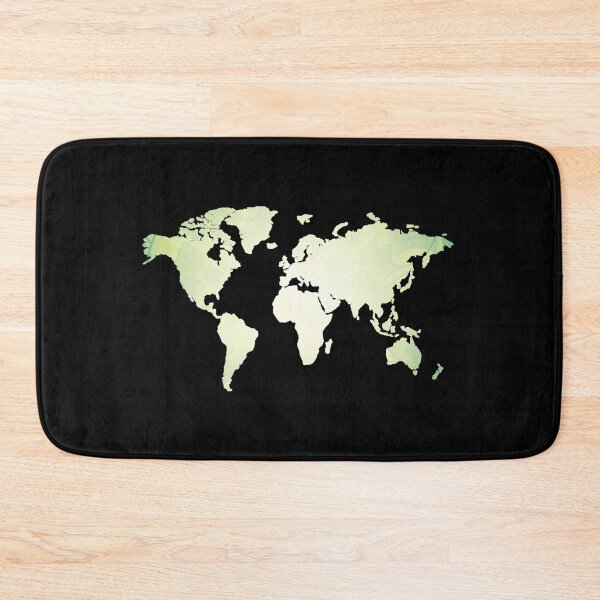 Item preview, World Map Scenic Sunshine Floral Background designed and sold by psrearick.
