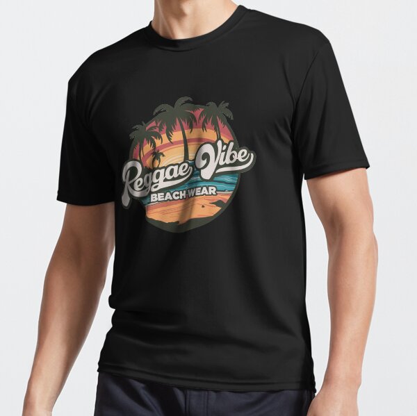 Reggae Vibe Beach Wear Active T-Shirt