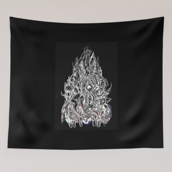 Item preview, Cyber gothic ink art designed and sold by Paintbase.