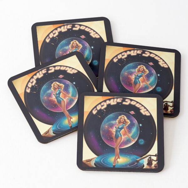 Item preview, Cosmic sound vinyl disco retro record designed and sold by La Loca.