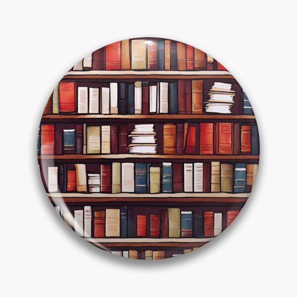 Item preview, Seamless Bookshelf Pattern 2 designed and sold by Tom-Johnson.