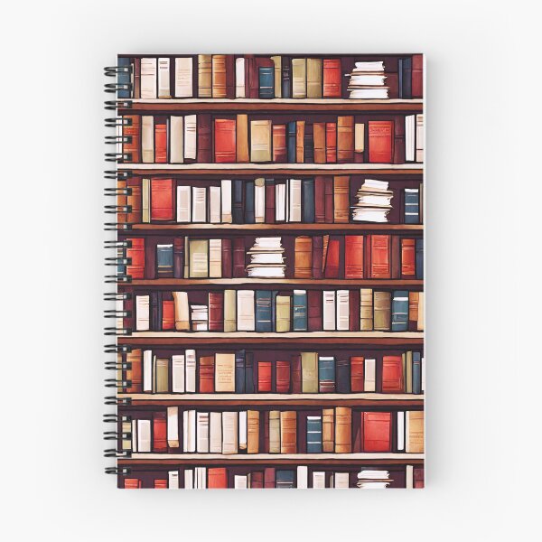 Item preview, Seamless Bookshelf Pattern 2 designed and sold by Tom-Johnson.