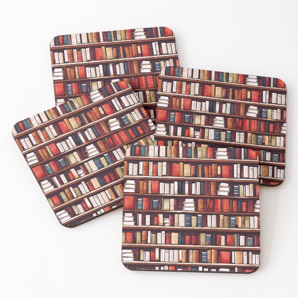Item preview, Seamless Bookshelf Pattern 2 designed and sold by Tom-Johnson.