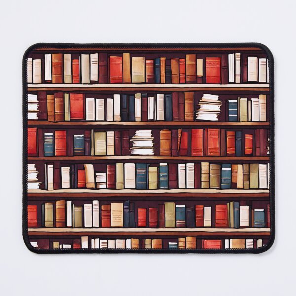 Item preview, Seamless Bookshelf Pattern 2 designed and sold by Tom-Johnson.