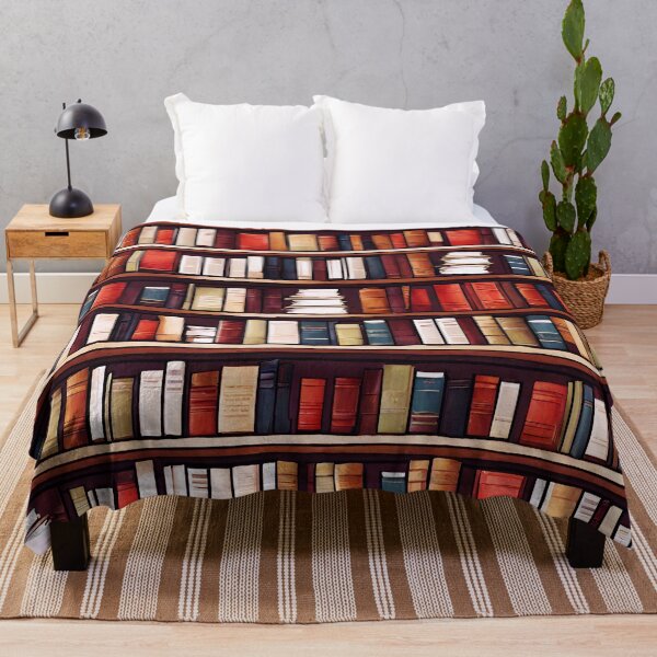 Item preview, Seamless Bookshelf Pattern 2 designed and sold by Tom-Johnson.