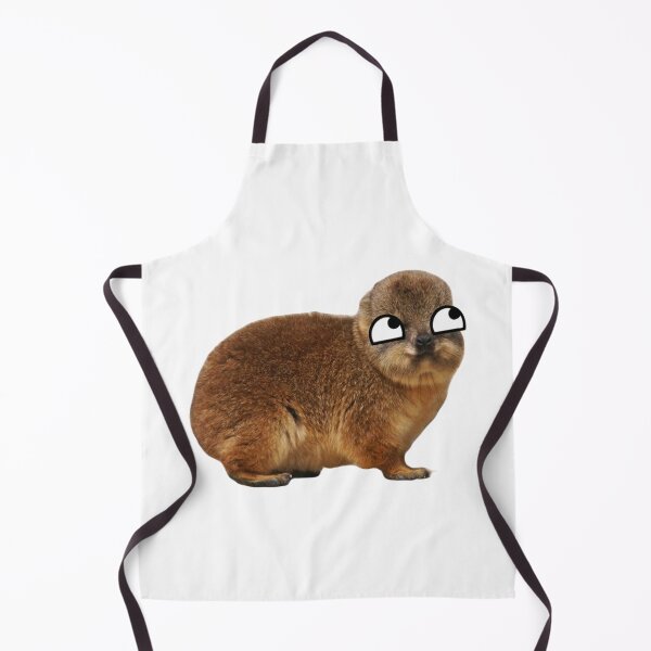 Item preview, rock hyrax with derp eyes designed and sold by SillyLittleSnek.