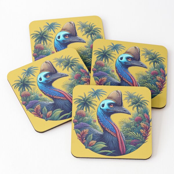 Item preview, Cassowary Art #7 | Cassowary Lovers designed and sold by ksgraphics222.