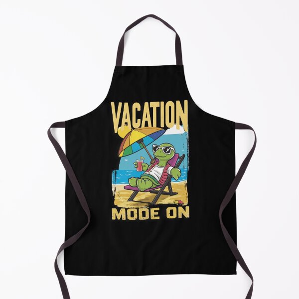 Item preview, Summer Holiday Vacation Mode ON Turtle Cartoon funny tshirt Beach Sun designed and sold by EdGraphy.