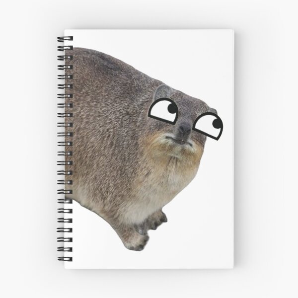 Item preview, derp eyed rock hyrax  designed and sold by SillyLittleSnek.