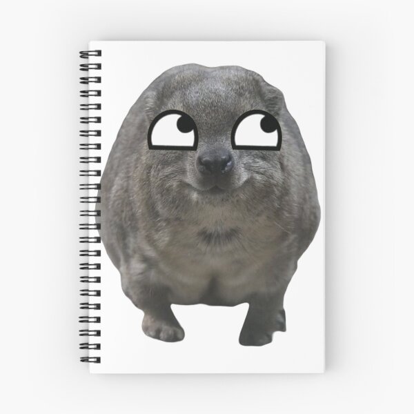 Item preview, derp eyed rock hyrax  designed and sold by SillyLittleSnek.