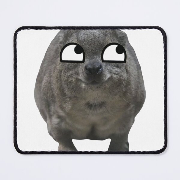 Item preview, derp eyed rock hyrax  designed and sold by SillyLittleSnek.