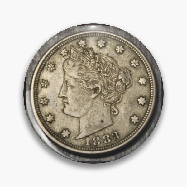 Item preview, 1883 Liberty "V" Nickel XF designed and sold by coinsxcrochet.