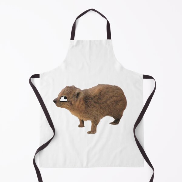 Item preview, derp eyed baby rock hyrax designed and sold by SillyLittleSnek.